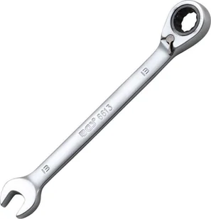 BGS Technic Klucz oczk, płaski 13 mm z grzechotką B.6613 - Klucze i nasadki - miniaturka - grafika 1