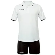 Zestawy męskiej odzieży sportowej - Givova, kit street, biały/czarny, 4XS - miniaturka - grafika 1