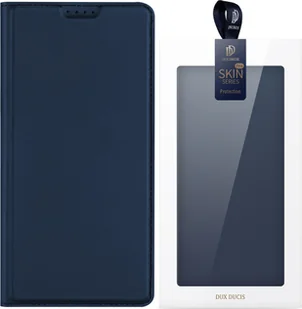Dux Ducis Skin Pro Etui Do Realme 10 Pro+ Pokrowiec Z Klapką Portfel Na Kartę Podstawka Niebieskie - Portfele - miniaturka - grafika 1