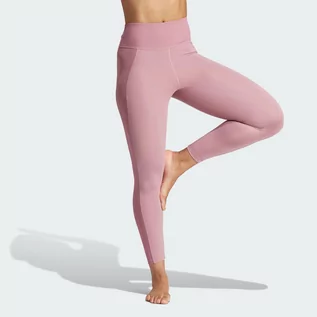Spodnie sportowe damskie - Yoga Essentials 7/8 Leggings - grafika 1
