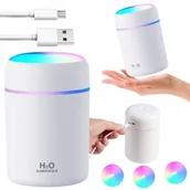 Nawilżacze powietrza - Mini Nawilżacz Powietrza Dyfuzor Zapachowy Rgb Aromaterapia Lampka Nocna - miniaturka - grafika 1
