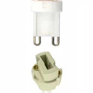 LEDart Eco Light przyłączeniowe ceramiczne G9 z kablem 2x0,5mm EcoLight EC79639 EC79639 - Akcesoria do oświetlenia - miniaturka - grafika 1