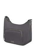 Torebki damskie - Samsonite Damska torba Karissa 2.0 - torba na ramię torba listonoszka (1 szt.), szary (Eco Dark Grey), M (36 cm), Miernik bazy - miniaturka - grafika 1