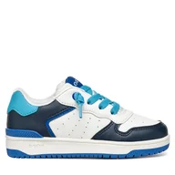 Buty dla chłopców - Sneakersy Geox J Washiba J45LQB 5411 C1343 M Biały - miniaturka - grafika 1