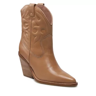 Botki damskie - Botki BRONX - 34225-J Dark Camel 3586 - grafika 1