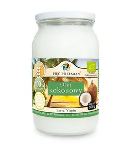 Pięć Przemian Olej Kokosowy Extra Virgin BIO 800g - Pięć Przemian - Olej spożywczy - miniaturka - grafika 1