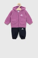 Komplety dla niemowląt - adidas Performance komplet niemowlęcy kolor różowy - miniaturka - grafika 1