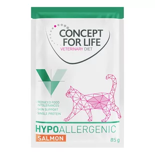 Concept for Life Veterinary Diet Hypoallergenic, łosoś - 24 x 85 g - Mokra karma dla kotów Concept for Life Veterinary Diet Hypoallergenic, łosoś - 24 x 85 g - Mokra karma dla kotów - miniaturka - grafika 1