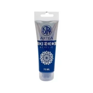 Astra Farba akrylowa Deco Artea w tubie 75ml granatowa - Farby i media malarskie - miniaturka - grafika 1