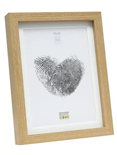 Deknudt Ramka S40AH1 P1 15x20 Holz eichefarben mit Pptt. - S40AH1 P1 15x - Ramki na zdjęcia - miniaturka - grafika 1