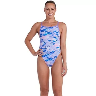 Speedo Damski strój kąpielowy na całej długości cyfrowy Vback - Stroje kąpielowe - miniaturka - grafika 1