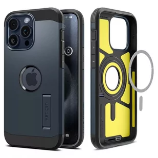 Etui Spigen Tough Armor Mag do MagSafe do iPhone 15 Pro metal slate - Etui i futerały do telefonów - miniaturka - grafika 2