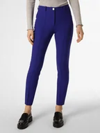 Spodnie damskie - BOSS Spodnie Kobiety Bawełna niebieski jednolity, 38 - miniaturka - grafika 1