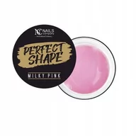Utwardzacze do paznokci - NC Nails, Żel budujący Perfect Shape Milky Pink, 50 g - miniaturka - grafika 1
