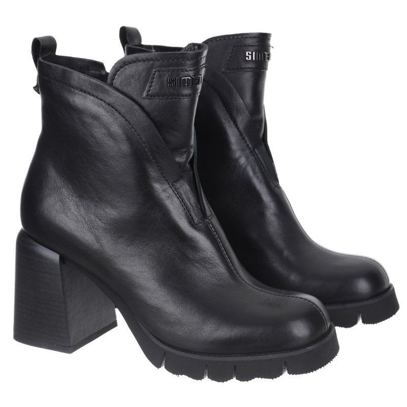 Botki damskie Simen 6513A CZARNY 41