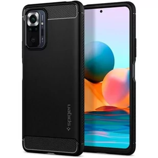 Spigen Rugged Armor Xiaomi Redmi Note 10 Pro czarny/black ACS02844 - Etui i futerały do telefonów - miniaturka - grafika 1