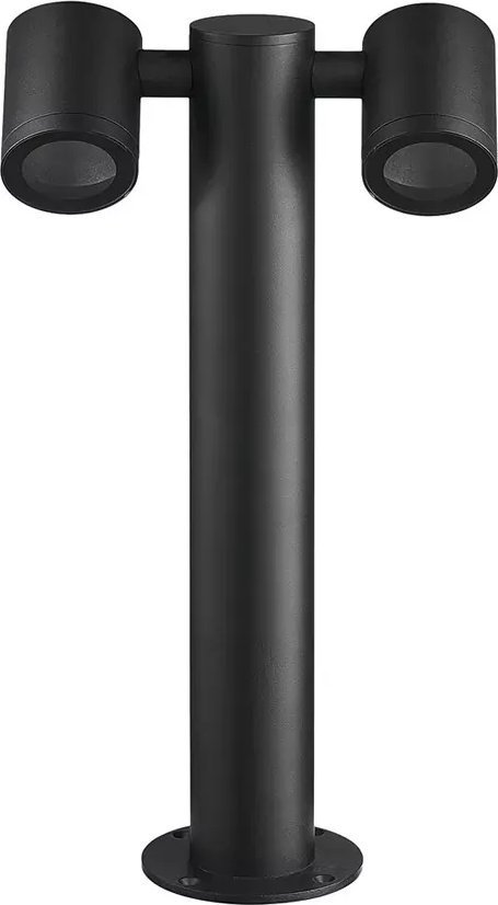 Lumes Zewnętrzny słupek oświetleniowy czarny - N012-Villo