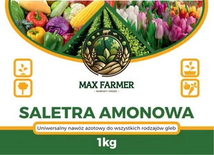 Saletra amonowa MAX FARMER 1kg nawóz - Nawozy ogrodnicze - miniaturka - grafika 1