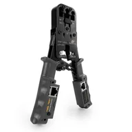 Narzędzia warsztatowe - Zaciskarka RJ45/RJ12/RJ11 z testerem LAN NT-CT04 - miniaturka - grafika 1