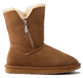 Śniegowce damskie - Buty damskie EMU AUSTRALIA brązowe śniegowce ocieplane skórzane r. 39 25 cm - miniaturka - grafika 1