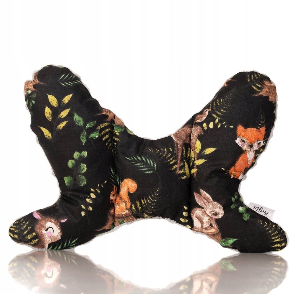 Poduszka Podróżna Motylek Antywstrząsowy Minky