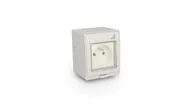 Gniazdka elektryczne - Elektro-Plast opatÓwek Gniazdo pojedyncze natynkowe GPN IP55 AQUA55 55.19 55.19 - miniaturka - grafika 1