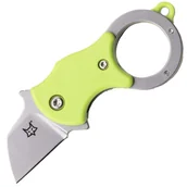 Noże - FOX MINI-TA NÓŻ SKŁADANY ZIELONY NYLON HDL-1.4116 STAL NIERDZEWNA PIASKOWANA BLD - miniaturka - grafika 1