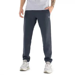 Spodnie sportowe męskie - Spodnie Champion Elasticated Cuffs Reverse Weave Joggers 216540-BS551 - granatowe - grafika 1