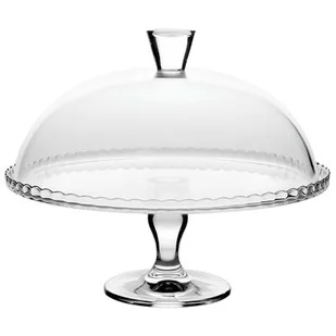 Patera szklana z kloszem Patisserie 32 cm PASABAHCE - Tace i patery - miniaturka - grafika 1