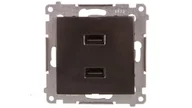 Gniazdka elektryczne - Kontakt Simon Simon Simon 54 Ładowarka 2 x USB DC2USB.01/48 - miniaturka - grafika 1