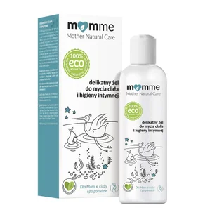 MomMe Delikatny żel do mycia ciała i higieny intymnej 150 ml - MomMe 3681-0 - Żele do higieny intymnej - miniaturka - grafika 2
