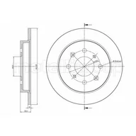 Tarcze hamulcowe - Tarcza hamulcowa METELLI 23-1664C - miniaturka - grafika 1