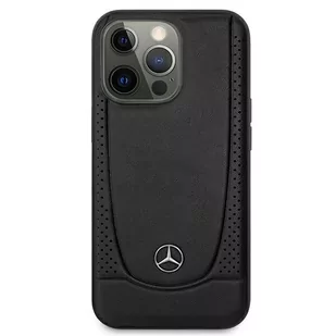 Mercedes MEHCP15LARMBK iPhone 15 Pro 6.1" czarny/black hardcase Leather Urban - Etui i futerały do telefonów - miniaturka - grafika 3