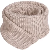 Apaszki i szaliki męskie - MĘSKI BEŻOWY SZAL KLASYCZNY SZALIK JESIENNY ZIMOWY UNISEX 180x28cm - miniaturka - grafika 1