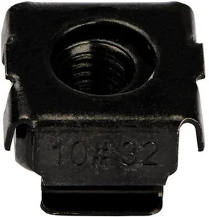 STARTECH.COM K�figmuttern 10-32 f�r Server-Rack 50 St�ck schwarz CABCAGENUTS1032 - Akcesoria do szaf serwerowych - miniaturka - grafika 1