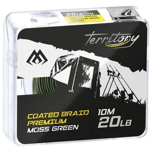 Plecionka przyponowa MIKADO Coated Braid Premium 9.07 kg / 10 m Zielony - Żyłki wędkarskie - miniaturka - grafika 1