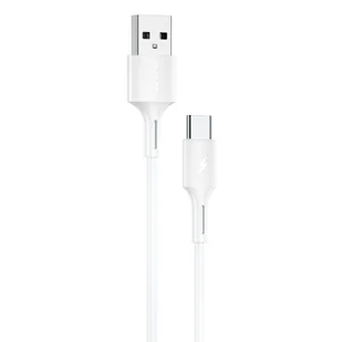 WK Design YouPin kabel przewód USB - USB Typ C 3A 1m biały (WDC-136a) - Kable USB - miniaturka - grafika 1