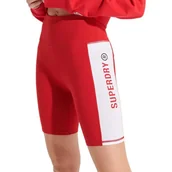 Spodenki damskie - Spodenki damskie Superdry Active Lifestyle dopasowane kolarki-M - miniaturka - grafika 1