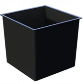 Donice - Wkład FINEZJA 190 - czarny LA532-2-04 Lamela - miniaturka - grafika 1