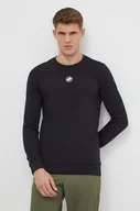 Bluzy męskie - Mammut bluza dresowa Core ML kolor czarny gładka - miniaturka - grafika 1