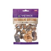 Przysmaki dla kotów - PETMEX płuco wołowe talarki naturalny gryzak dla KOTA 25g - miniaturka - grafika 1