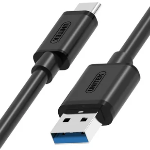 Unitek USB 3.0 Typu A USB Typu C 1,5m czarny C14103BK-1.5M - Kable komputerowe i do monitorów - miniaturka - grafika 2