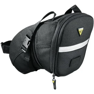 Topeak Torebka TOPEAK Aero Wedge Pack czarny / Montaż: podsiodłowe / Rozmiar: Large TC2262B - Sakwy rowerowe - miniaturka - grafika 1