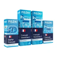 Książki do nauki języka francuskiego - Zestaw Fiszek – Francuski dla początkujących (poziom A1-A2) - miniaturka - grafika 1