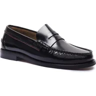 Półbuty męskie - Tommy Hilfiger Skórzane loafersy - miniaturka - grafika 1
