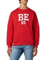 Garnitury - United Colors of Benetton męska kamizelka kombinezon, Czerwony 29l, L - miniaturka - grafika 1