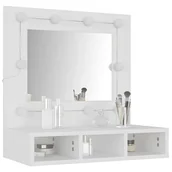 Toaletki - Biała toaletka na biurko z możliwością zawieszenia N1-D50 - miniaturka - grafika 1