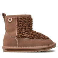 Buty dla chłopców - Śniegowce EMU Australia Mauboy K13106 Beżowy - miniaturka - grafika 1