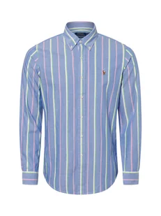 Polo Ralph Lauren Koszula męska Mężczyźni Regular Fit Bawełna niebieski|różowy|wielokolorowy w paski, S - Koszule męskie - miniaturka - grafika 1
