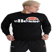 Bluzy męskie - Ellesse męska bluza Succiso Czarny XS SHC07930 - miniaturka - grafika 1
